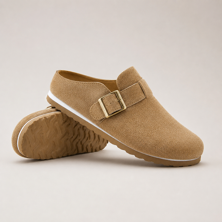 Glide Suede Mules