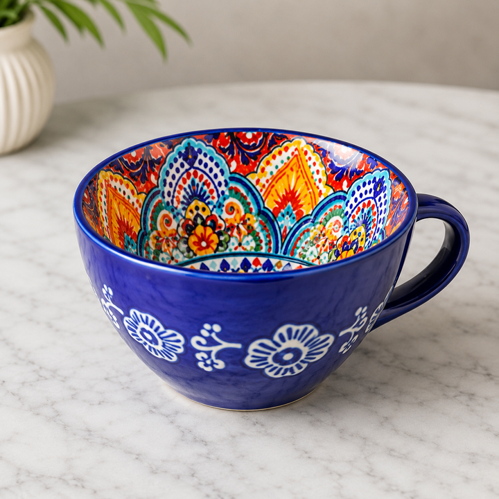 Bohemian Mandala Ceramic Mug