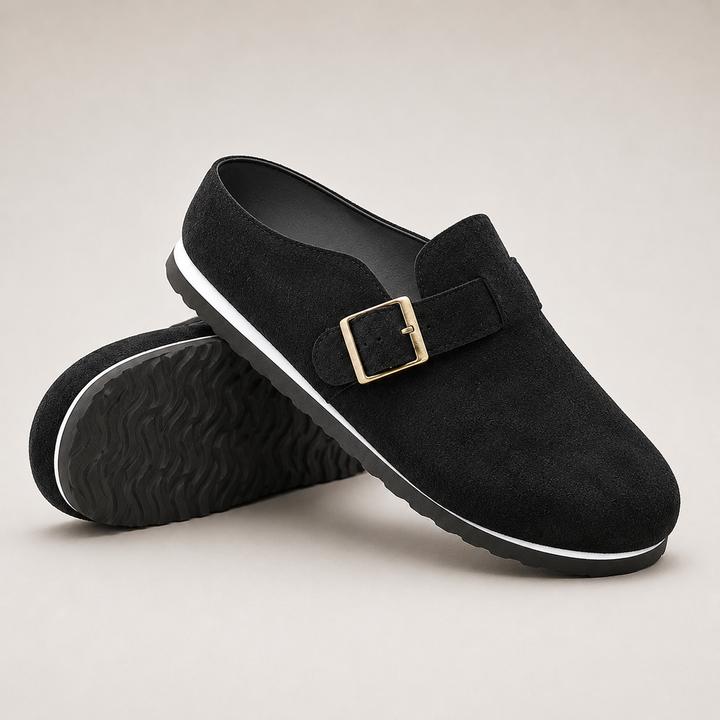 Glide Suede Mules