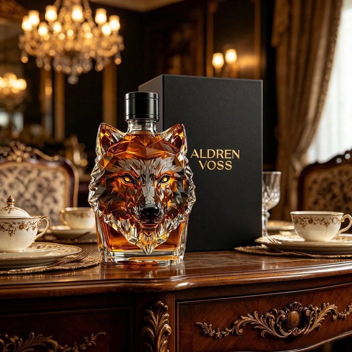 Wolf Whiskey Decanter