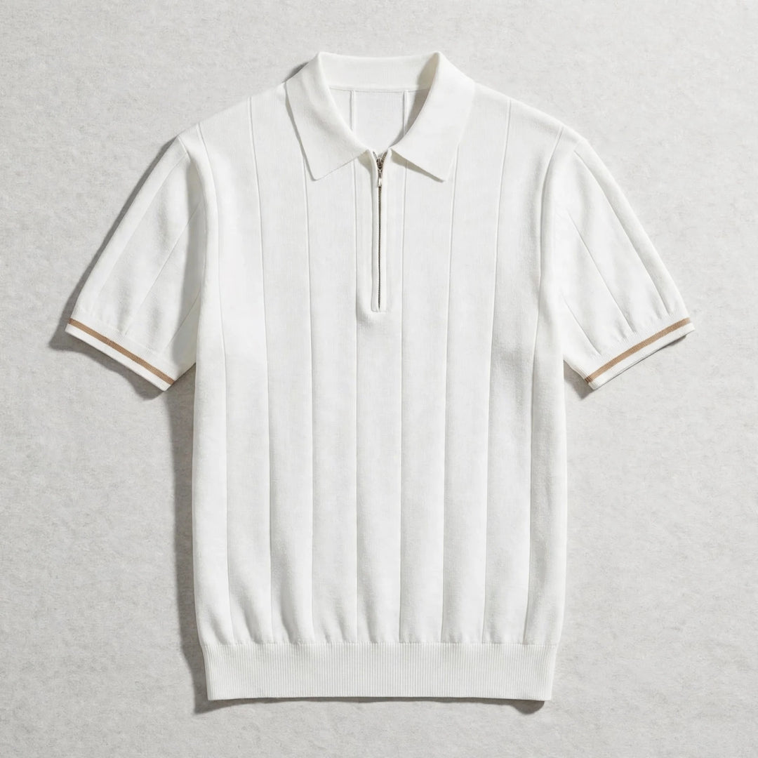 Giarno Ribbed Polo Shirt