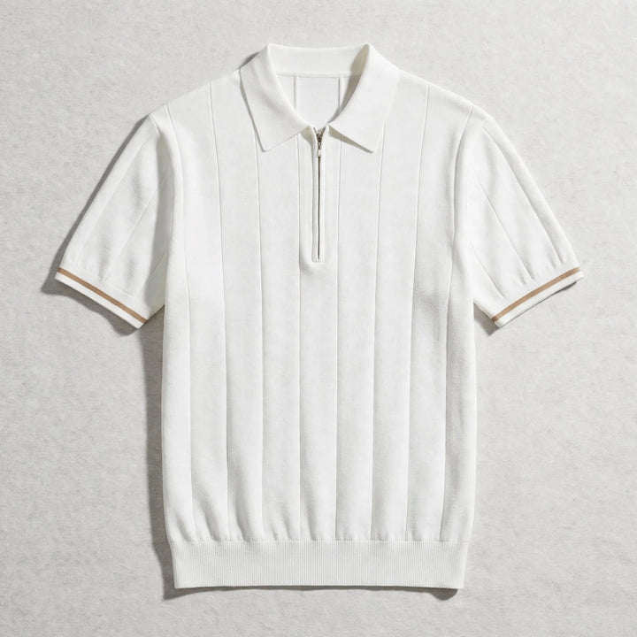 Giarno Ribbed Polo Shirt