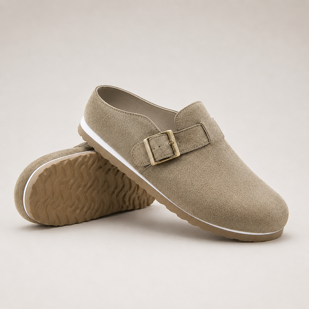Glide Suede Mules