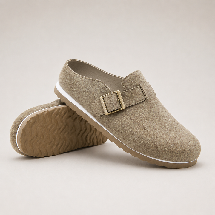 Glide Suede Mules