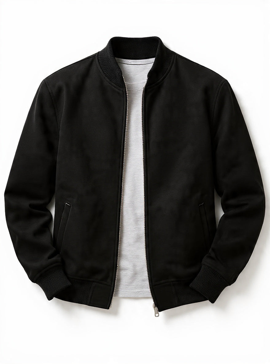 Northern Suede Bomber Jacket