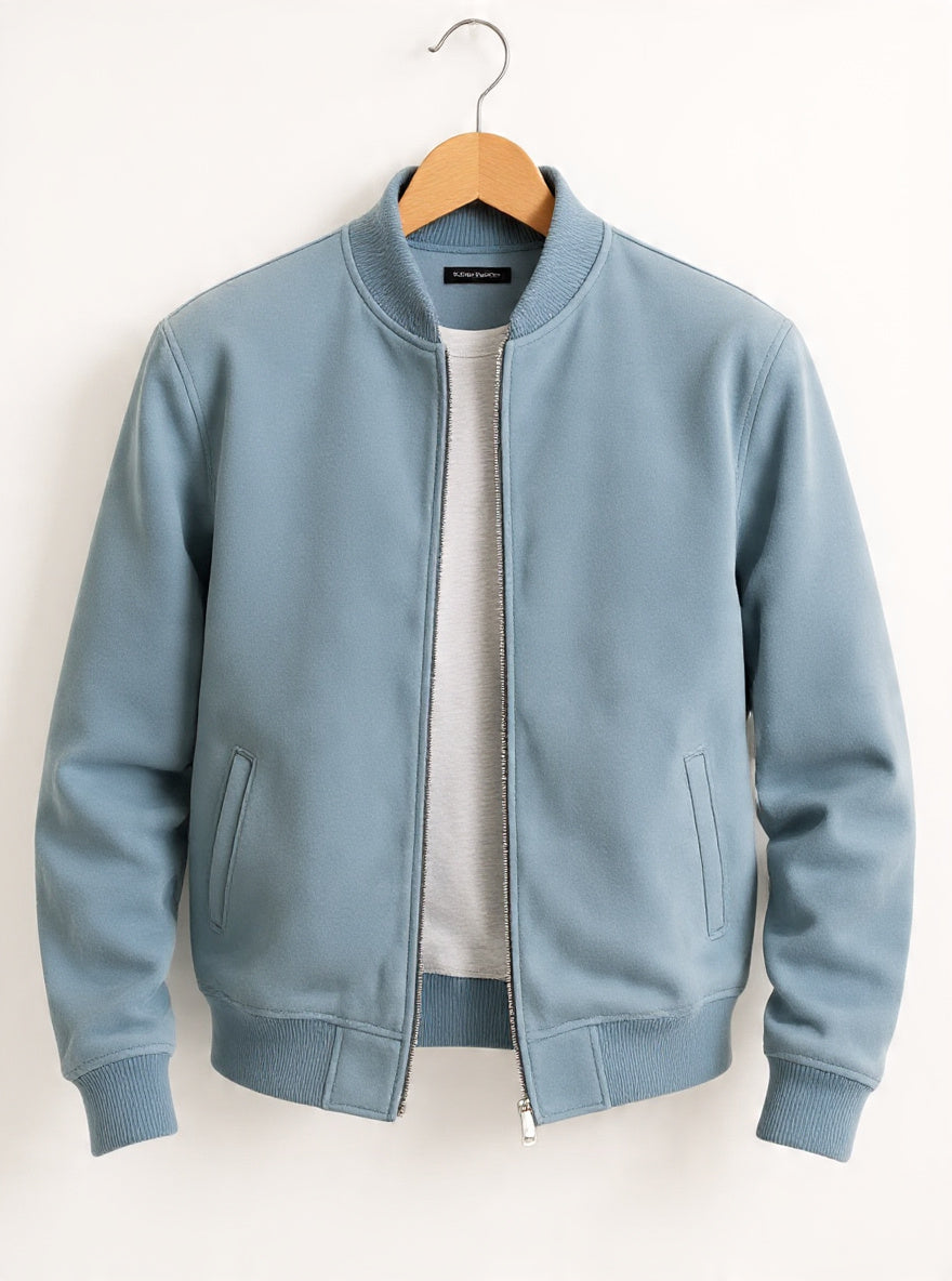Northern Suede Bomber Jacket
