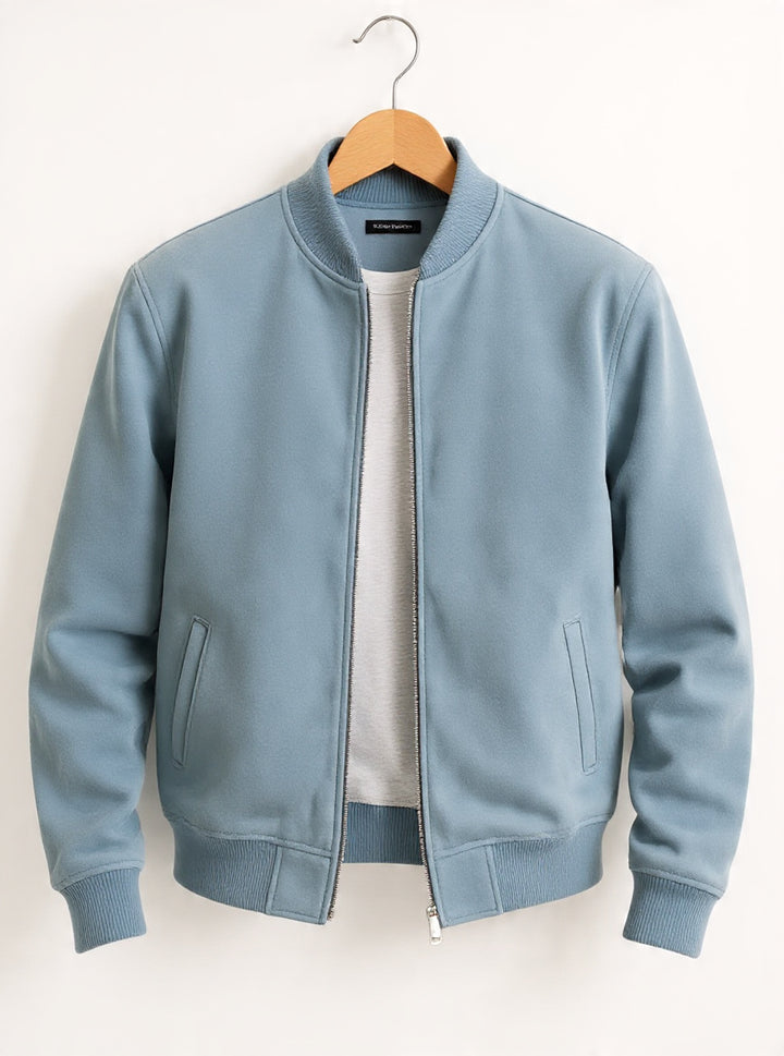 Northern Suede Bomber Jacket