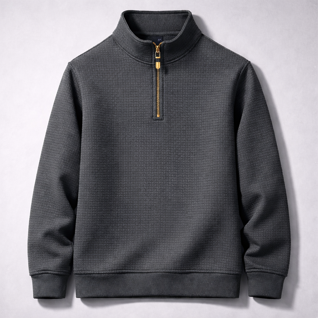Hudson Quarter-Zip Sweater