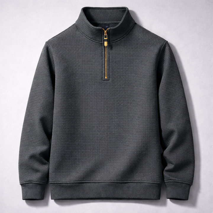 Hudson Quarter-Zip Sweater