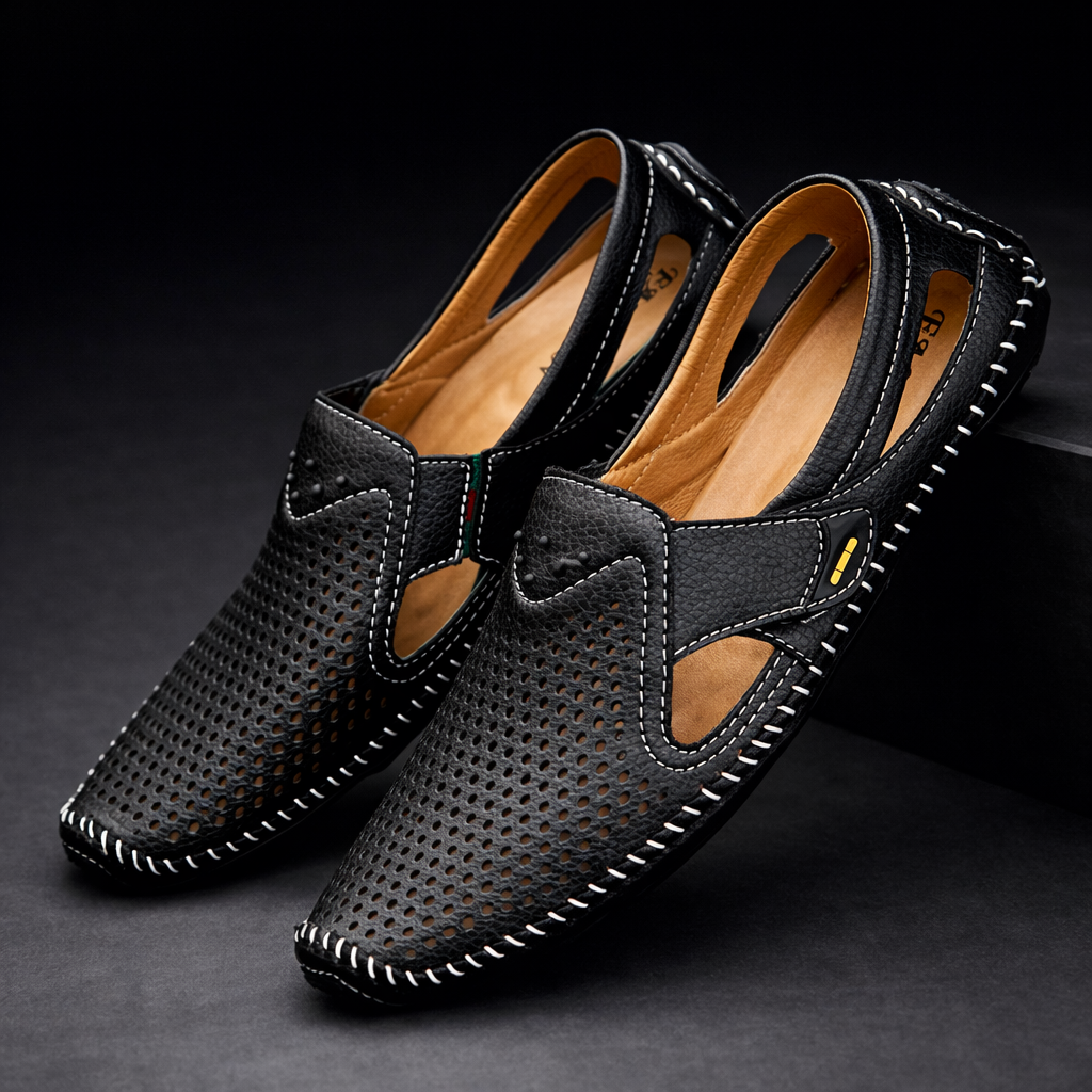 Venturo Leather Loafers