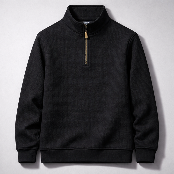 Hudson Quarter-Zip Sweater
