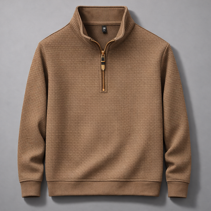 Hudson Quarter-Zip Sweater