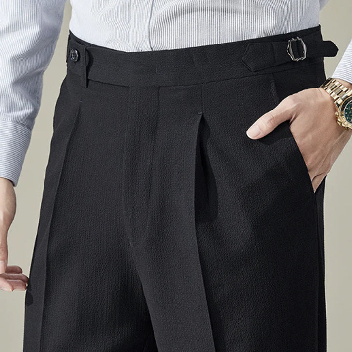 Lorenzo Pleated Trousers