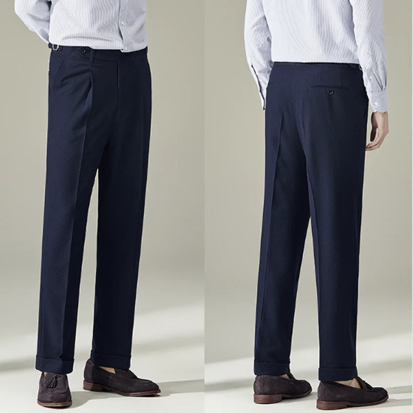 Lorenzo Pleated Trousers