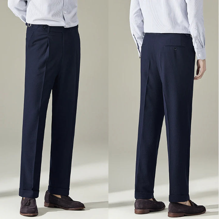 Lorenzo Pleated Trousers