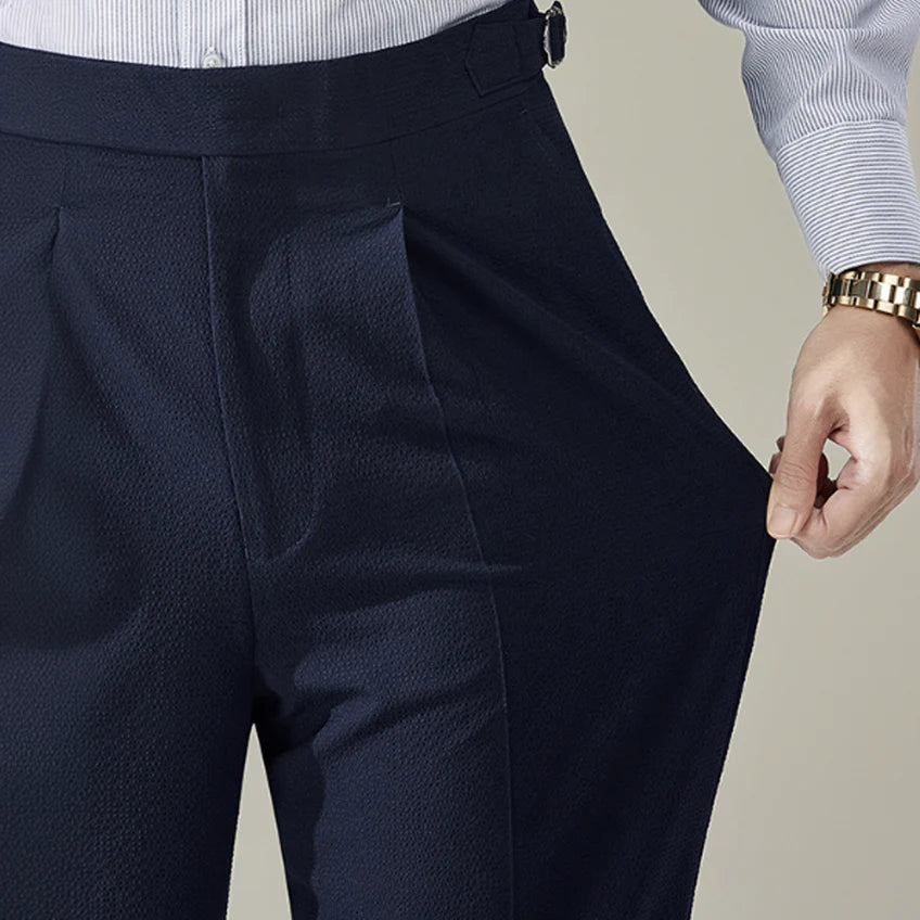 Lorenzo Pleated Trousers