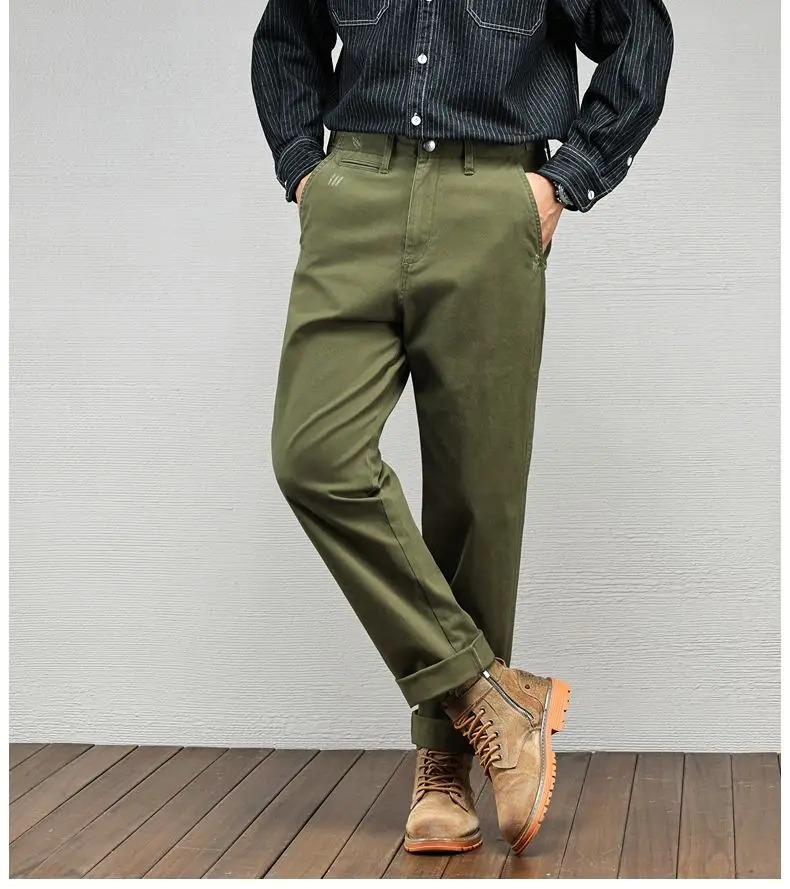 Harrington Straight-Leg Chinos