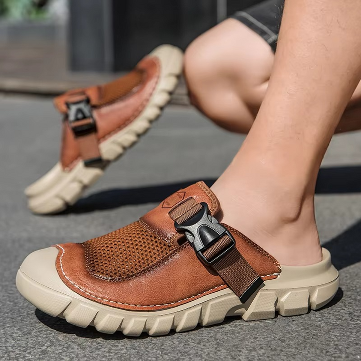 Rivian Leather CLogs