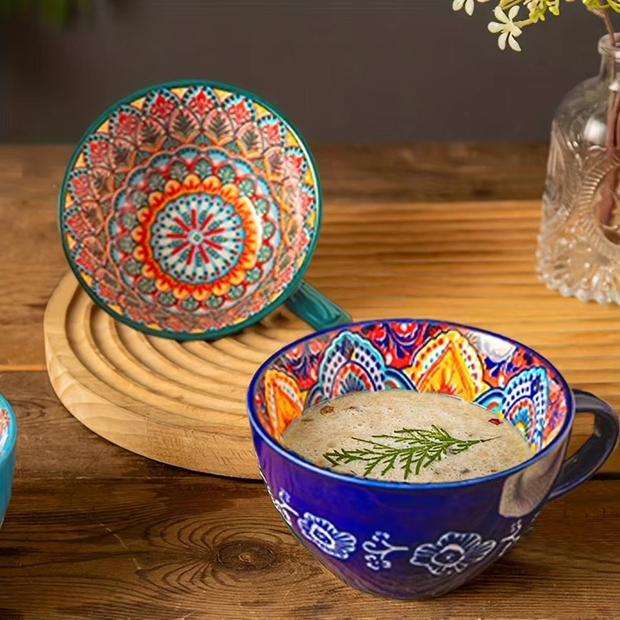 Bohemian Mandala Ceramic Mug