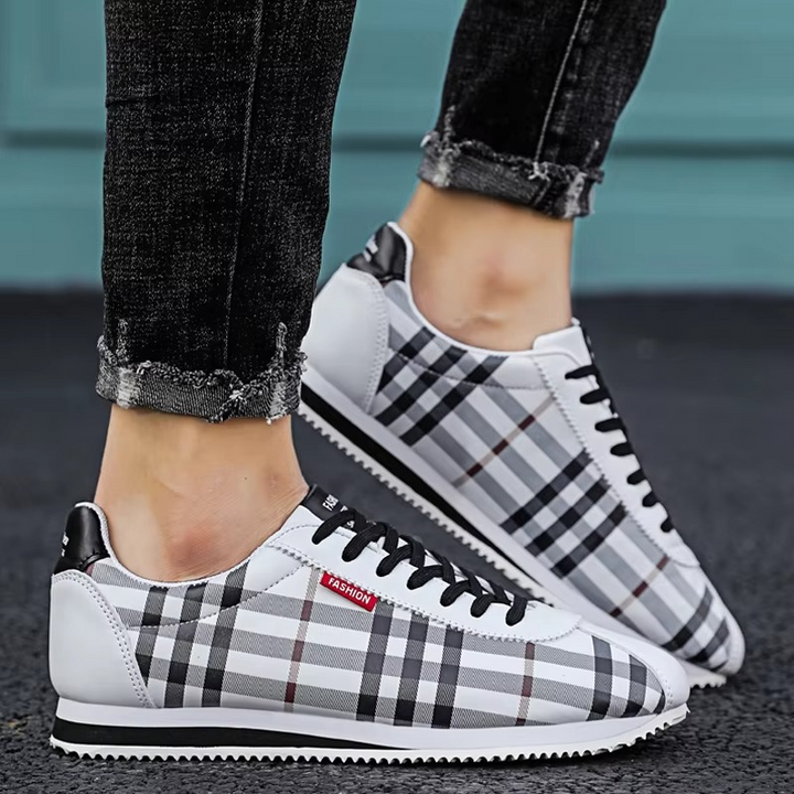 Stratford Plaid Sneakers