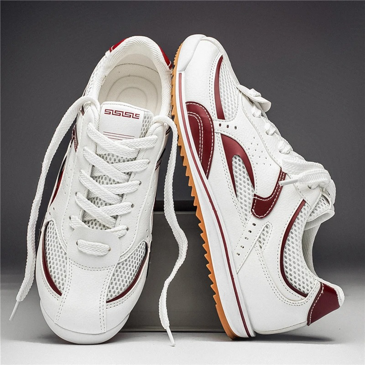 Santos Retro Leather Sneakers