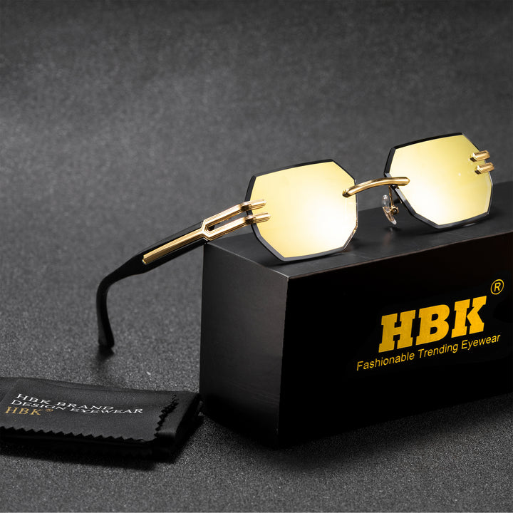 HBK Rimless Sunglasses