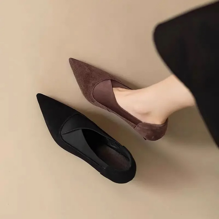 Aveline Suede Heel