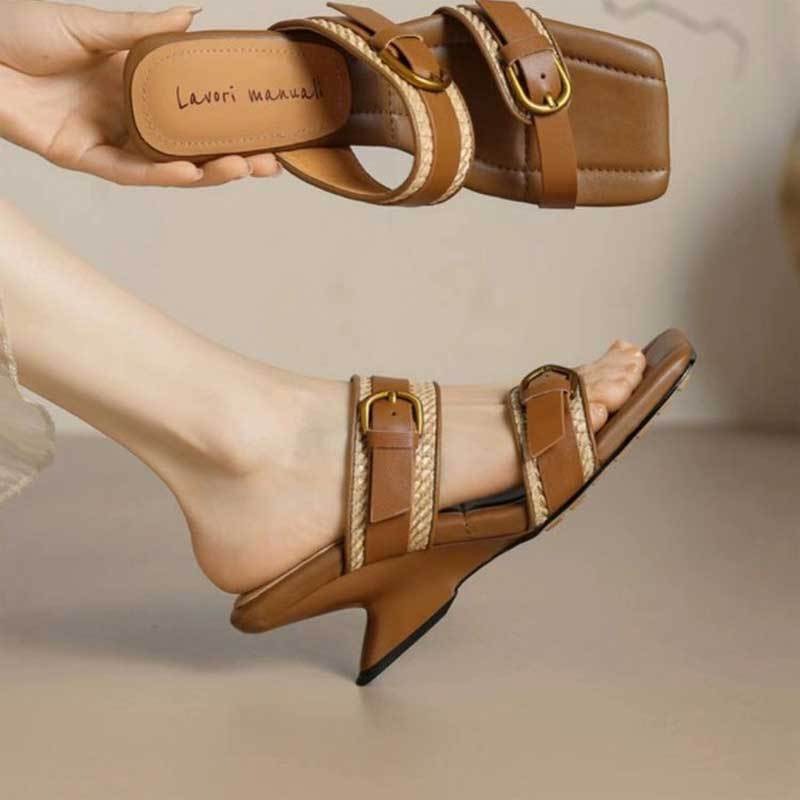 Odessa Sculpted Wedge Sandals