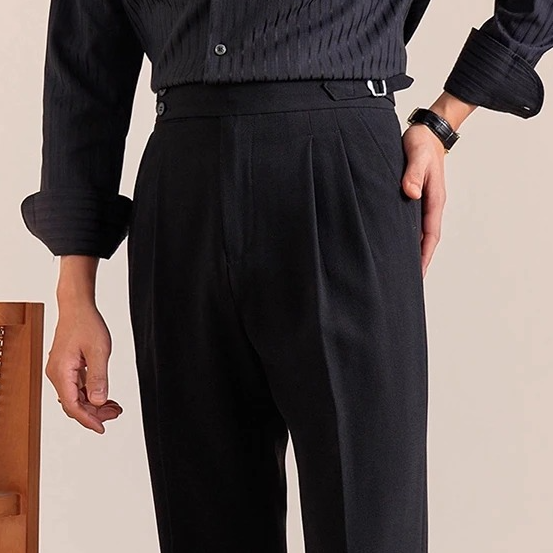 Montclair Pleated Trousers