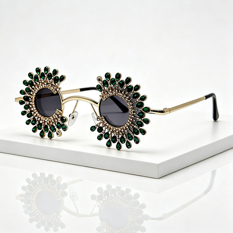 Crystal Bloom Sunglasses