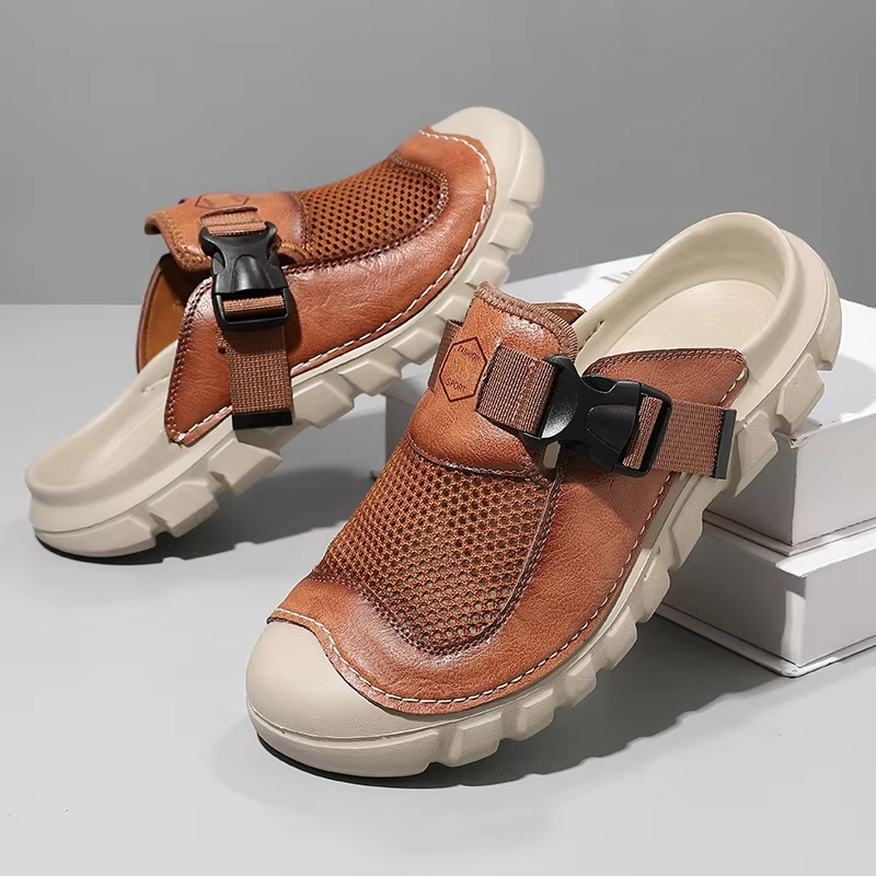 Rivian Leather CLogs
