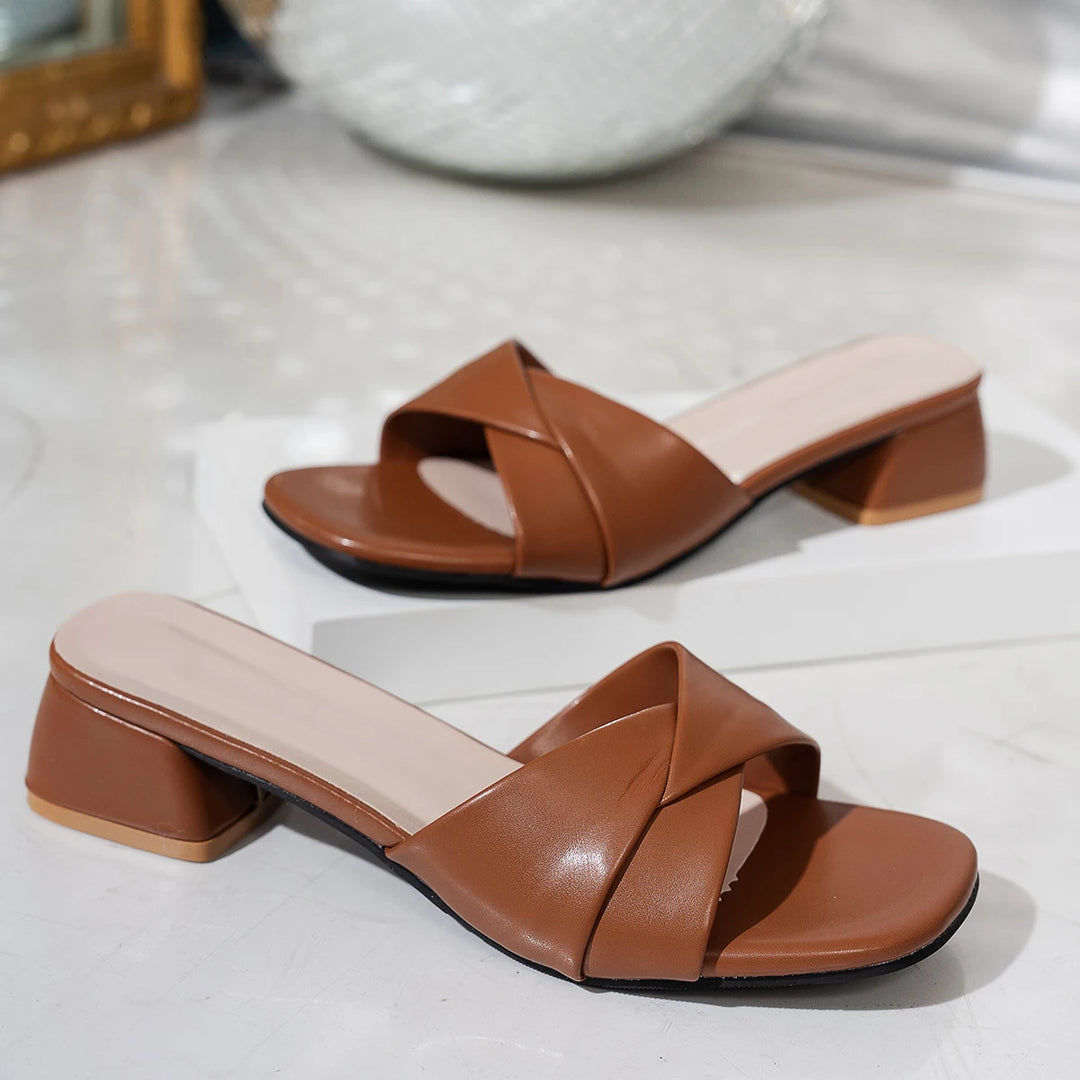 Amara Criss-Cross Mules