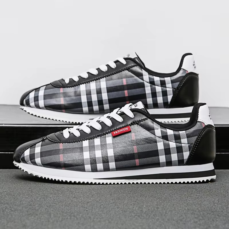 Stratford Plaid Sneakers