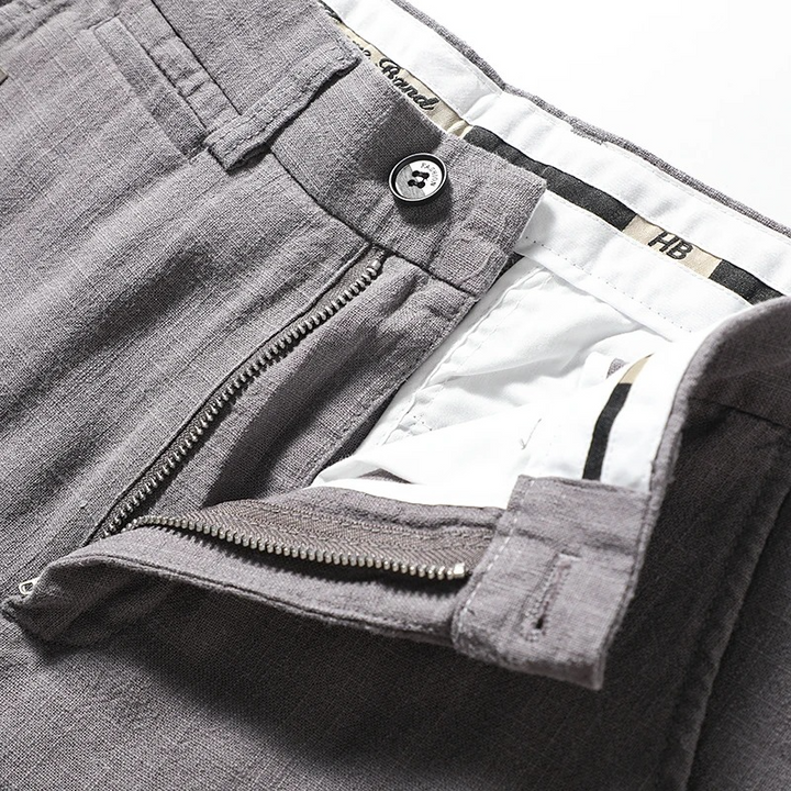 Ravello Linen-Blend Trousers