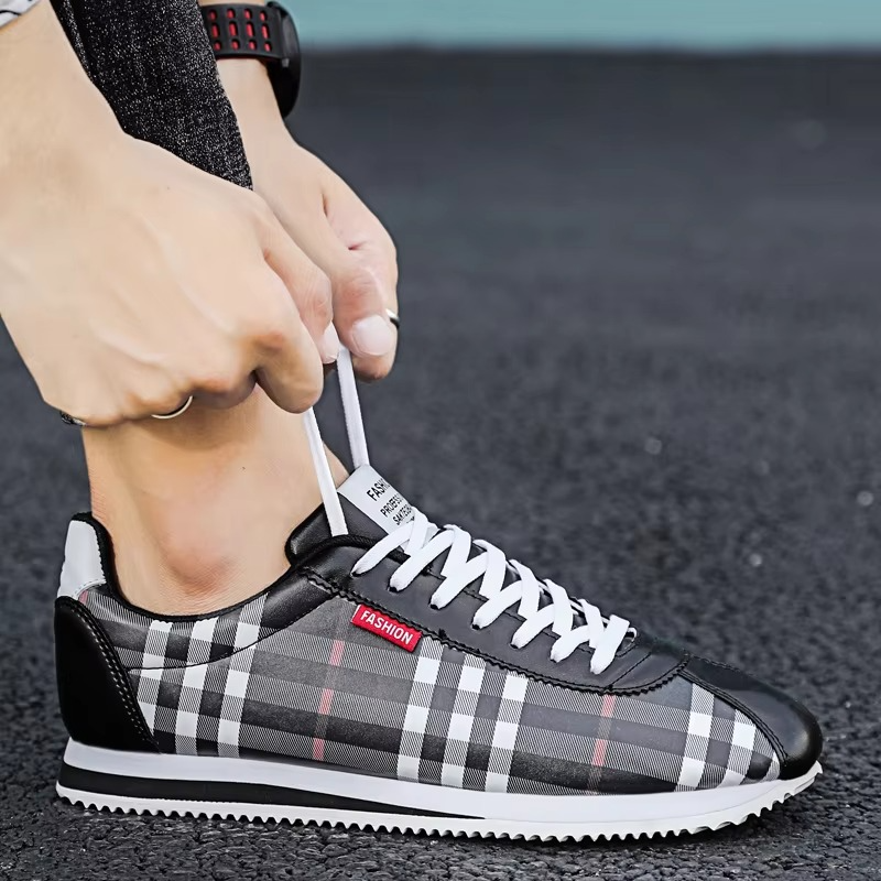 Stratford Plaid Sneakers