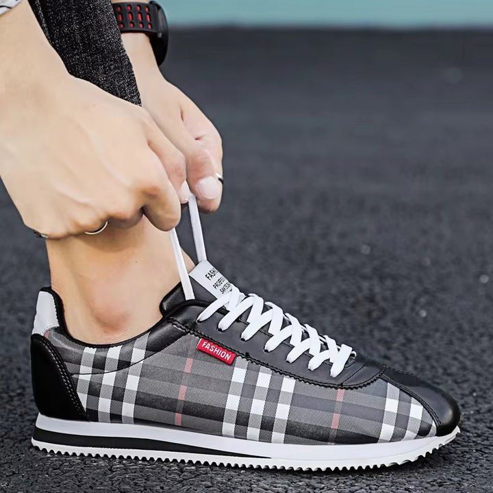 Stratford Plaid Sneakers