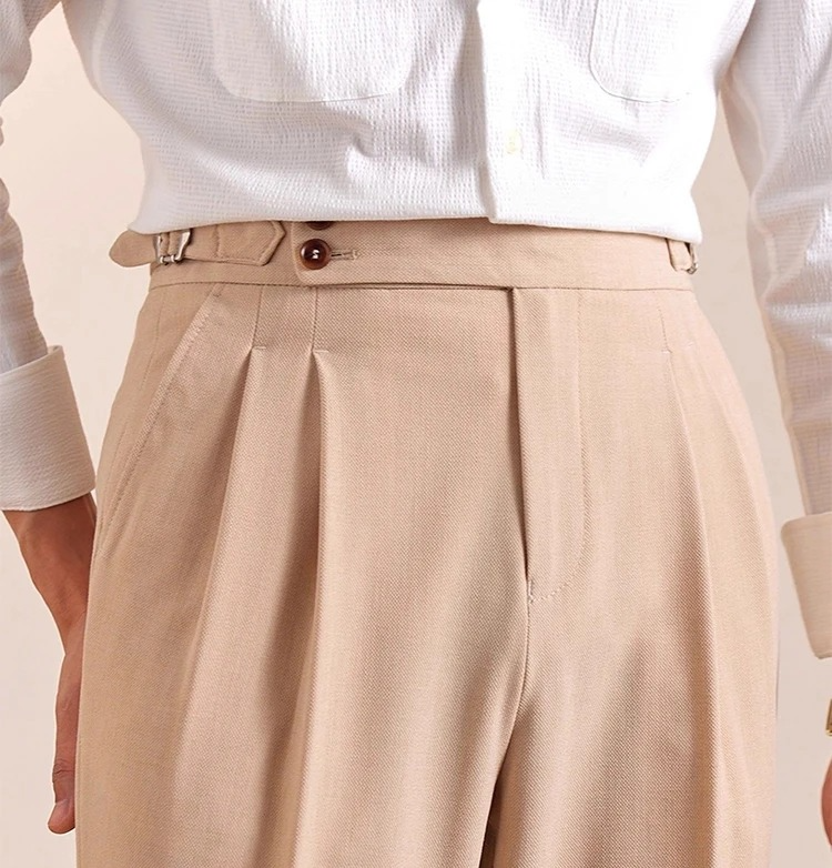 Montclair Pleated Trousers