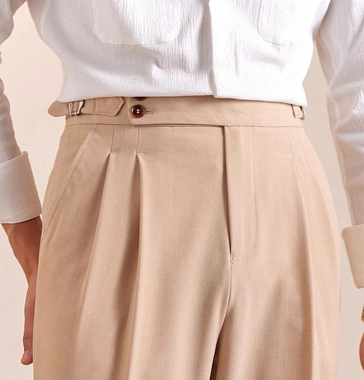 Montclair Pleated Trousers