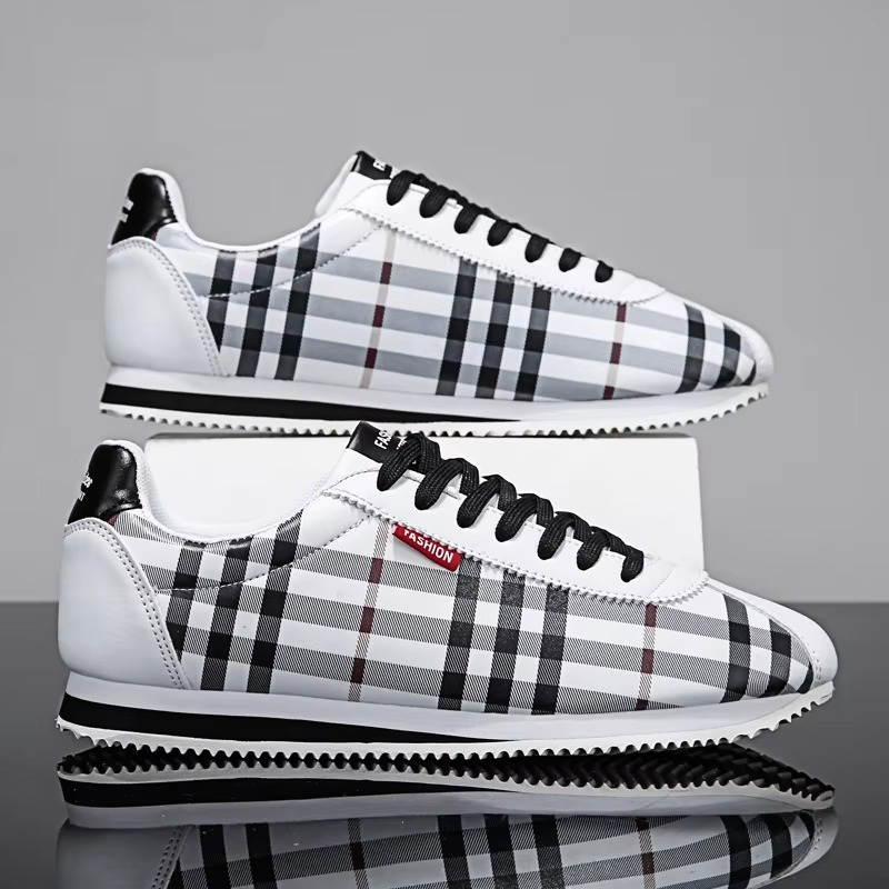 Stratford Plaid Sneakers