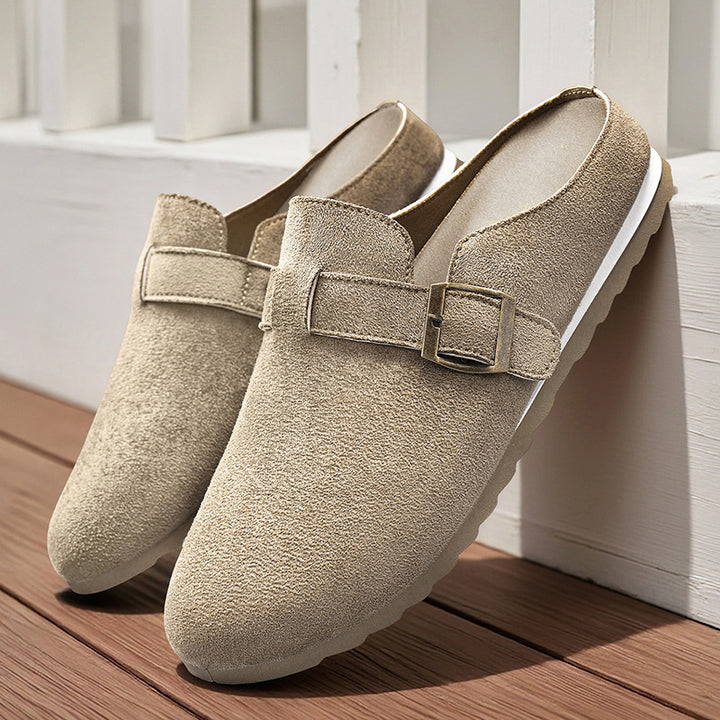 Glide Suede Mules