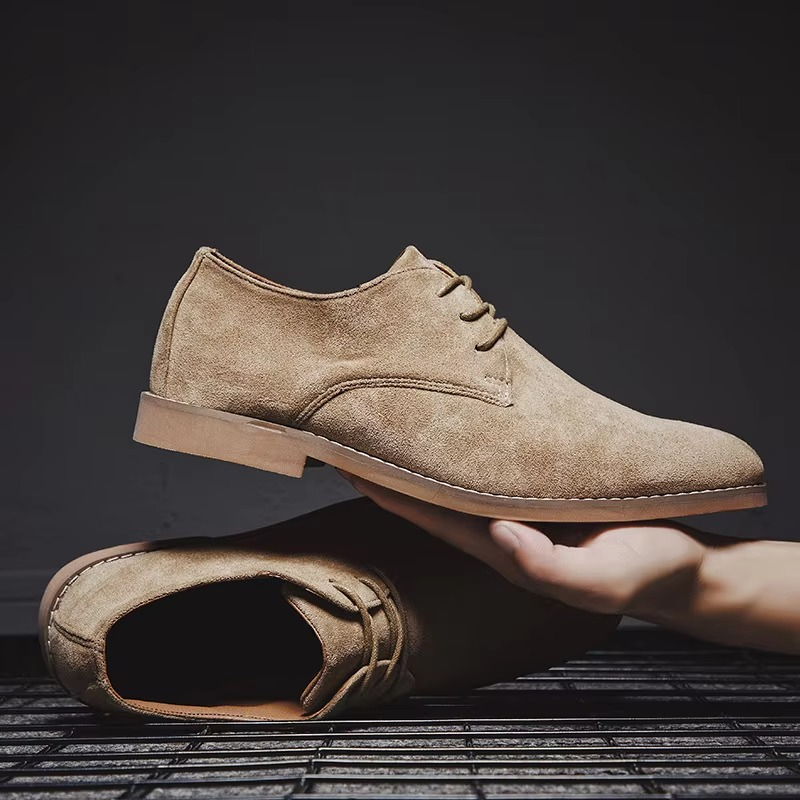 Tawny Suede Dress Shoes