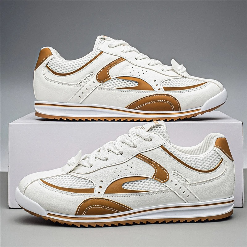 Santos Retro Leather Sneakers