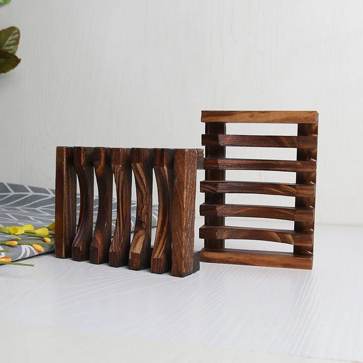 Hinoki Bamboo Soap Holder
