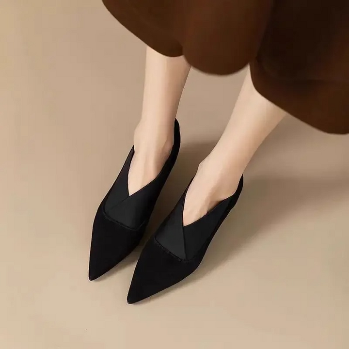 Aveline Suede Heel