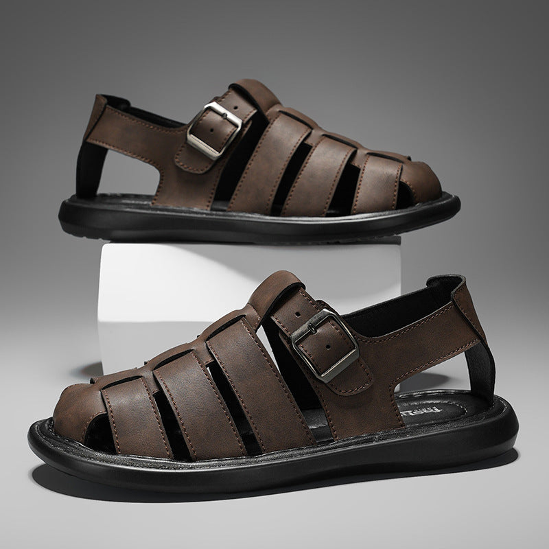 Leather Fisherman Sandals