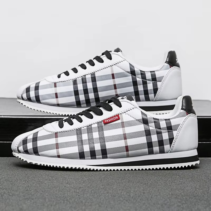 Stratford Plaid Sneakers