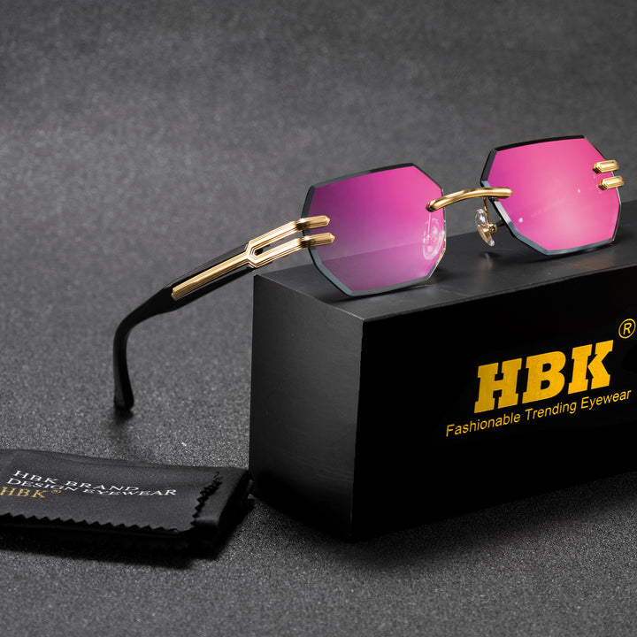 HBK Rimless Sunglasses