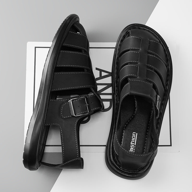 Leather Fisherman Sandals
