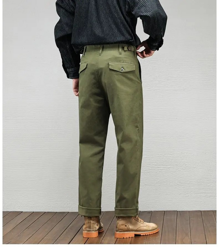 Harrington Straight-Leg Chinos