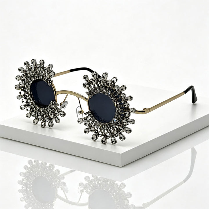 Crystal Bloom Sunglasses